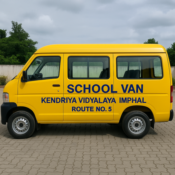 Professional School Van Wrapping Services in Imphal