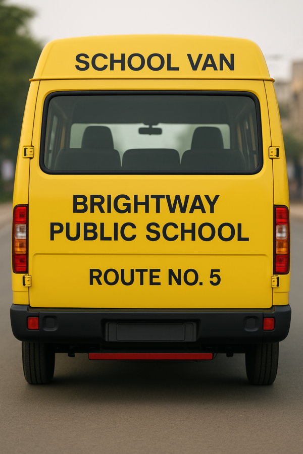 Professional School Van Wrapping Services in Imphal - Image 4