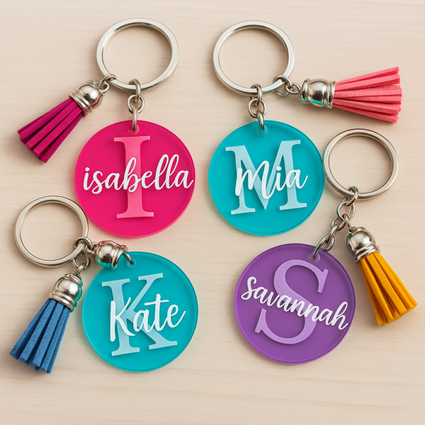Custom Acrylic Keychain Making Service in Imphal – Personalized Gifts & Branding - Image 2