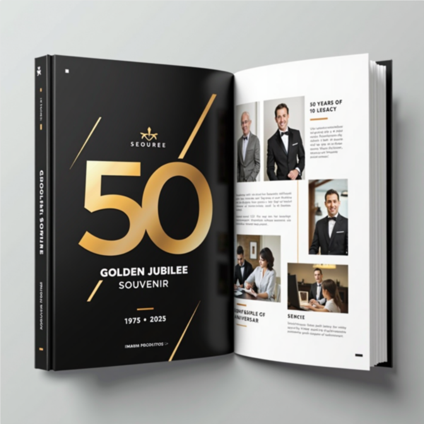 Golden Jubilee Souvenir Book Design & Printing