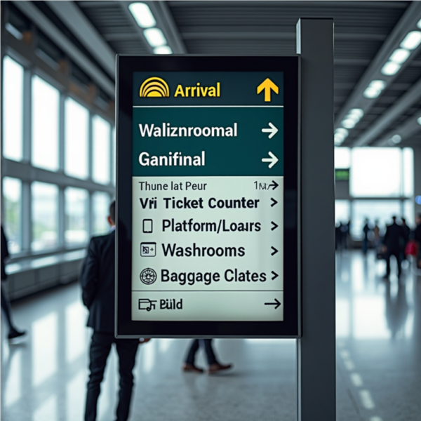 Custom UV Printed Wayfinding Signage – Indoor & Outdoor Directional Signs - Image 5