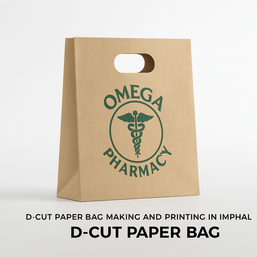 D-Cut Paper Bag Making & Printing in Imphal