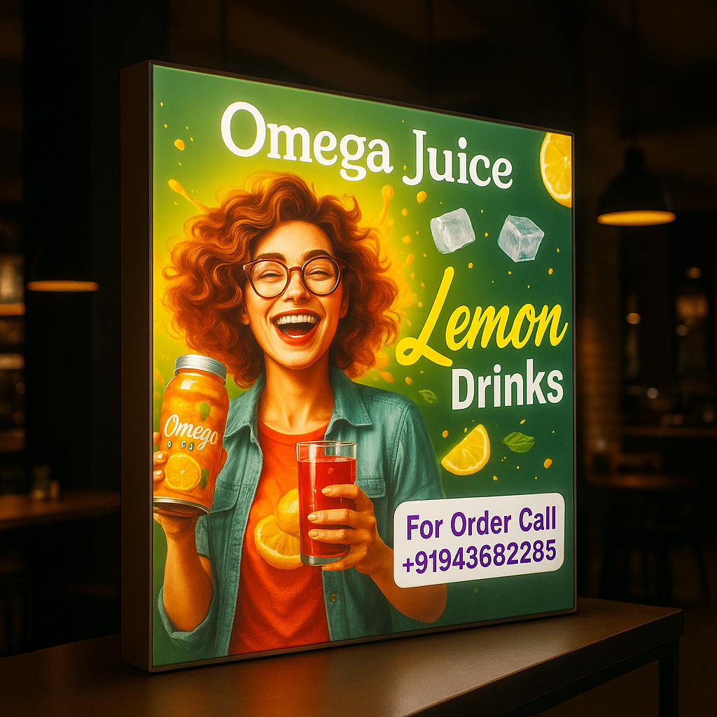 PVC Fabric Lightbox Signage Making in Imphal – Brighten Your Brand