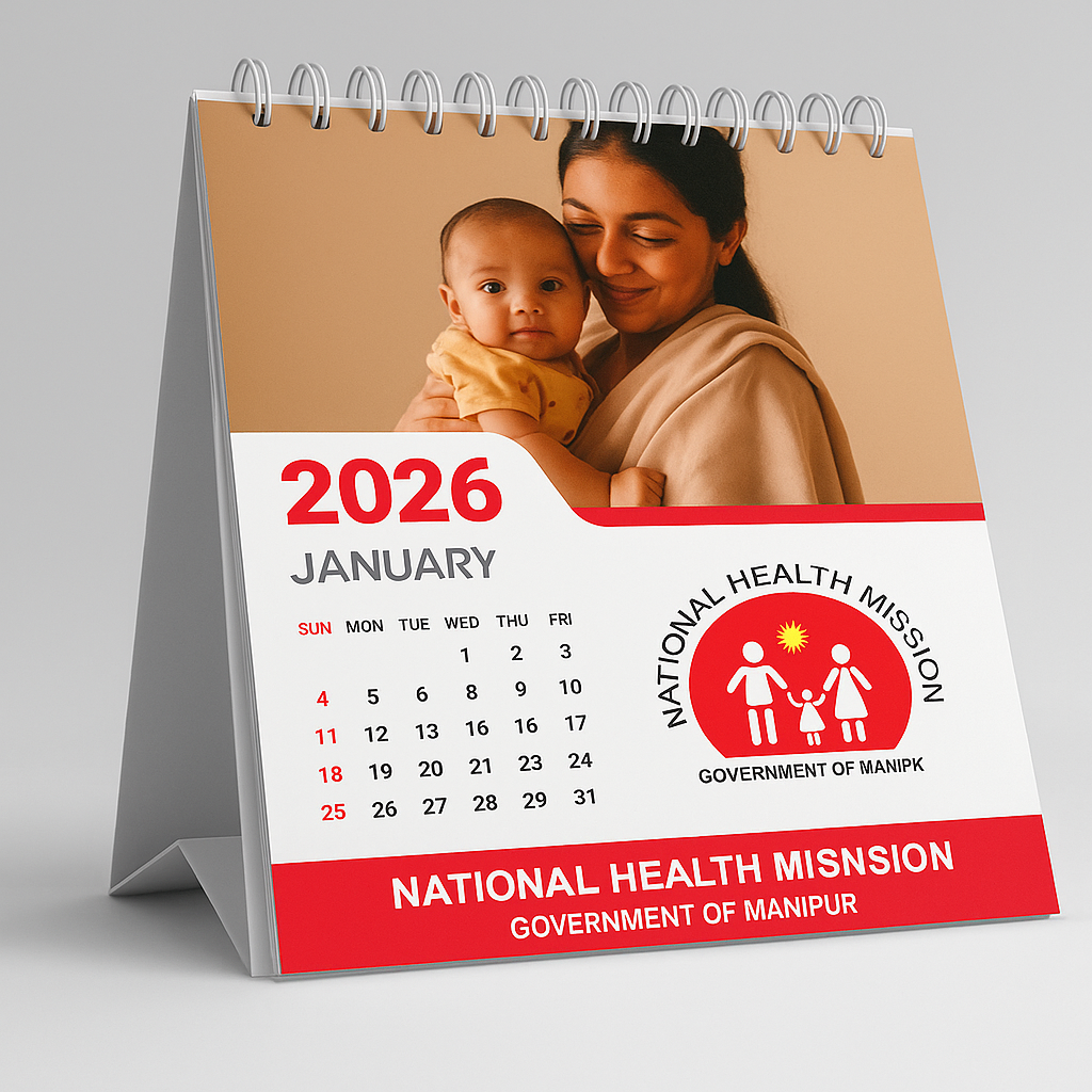 2026 Table Calendar Printing & Making in Imphal – Premium Custom Designs