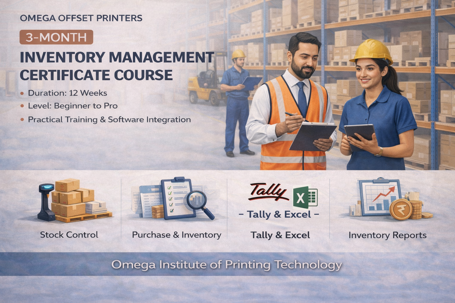 Certificate Course in Inventory Management for Printing & Packaging Industry