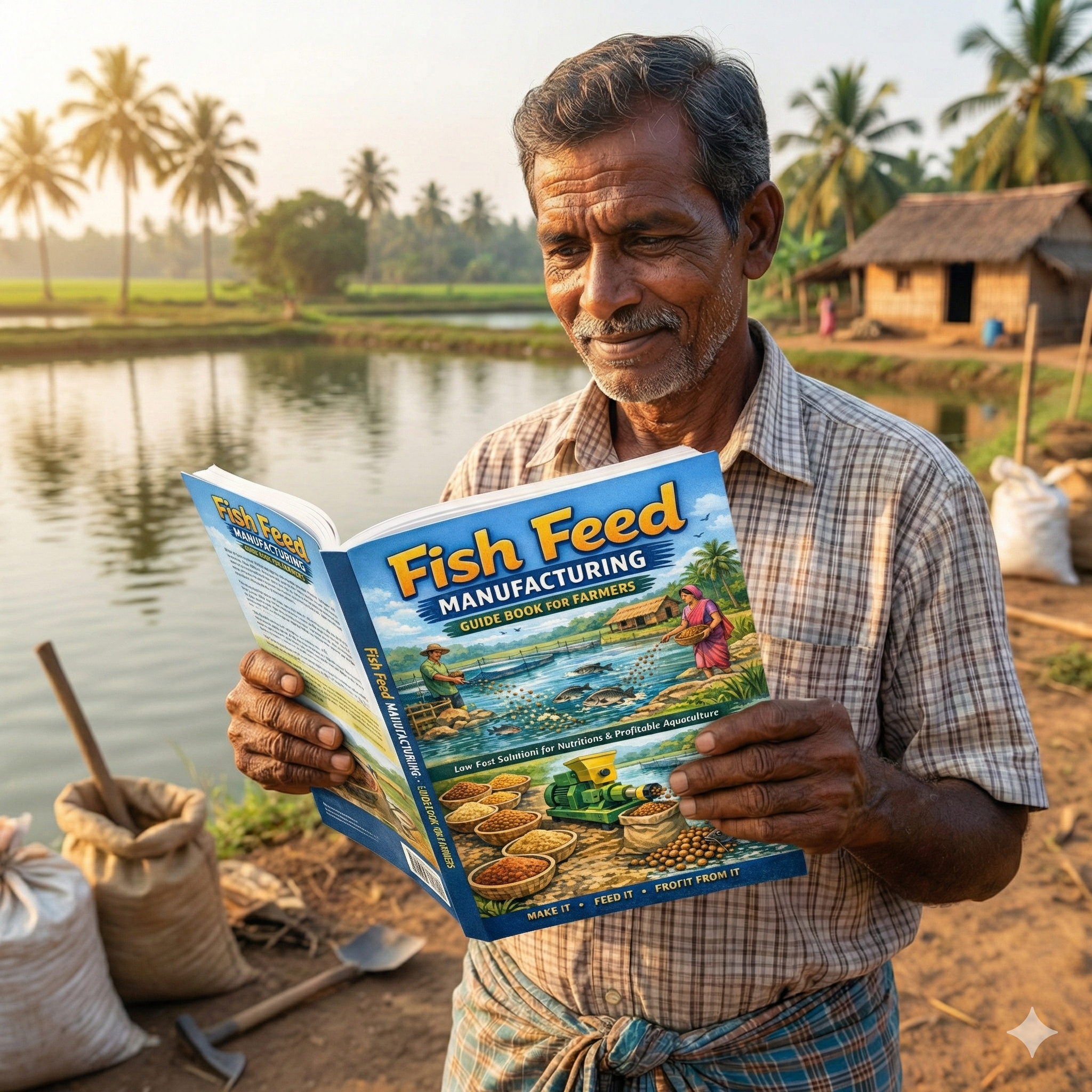Fish Feed Manufacturing Guide Book for Farmers, Low-Cost Feed Formulation, Pellet Making & Profitable Aquaculture Practices