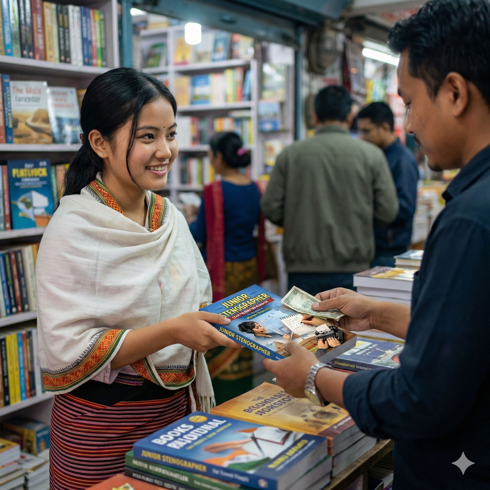 Junior Stenographer Exam Preparation Guidebook 2026 – Complete Study Material for Manipur University Recruitment | Paper I & II + Skill Test | 1500+ MCQs, Descriptive English & Stenography Practice