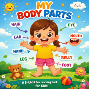 My Body Parts – A Bright & Fun Learning Book for Kids (Ages 2–6)