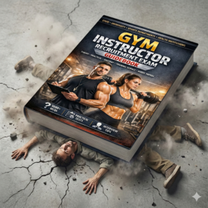 Gym Instructor Recruitment Exam Guidebook 2026: Complete Theory, Anatomy, Training Science, 1000+ MCQs, Practical Tests & Interview Guide for State, University & Sports Department Exams