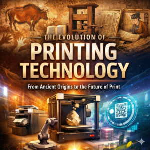 The Evolution of Printing Technology, From Ancient Origins to the Intelligent Future of Print