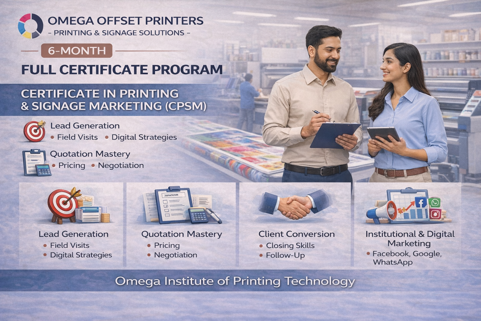 Certificate in Printing & Signage Marketing (CPSM)