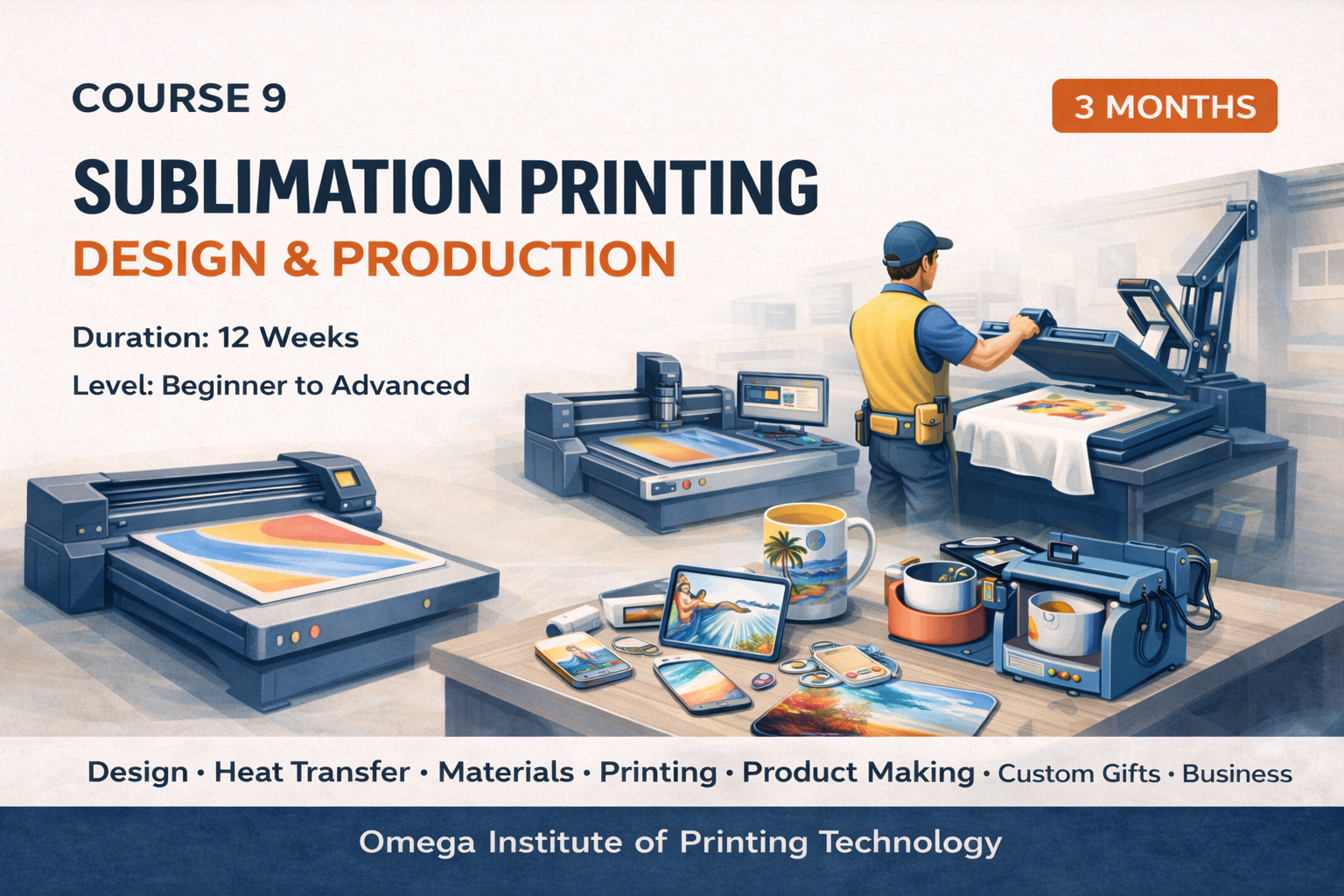 Certificate Course in Sublimation Printing Technology
