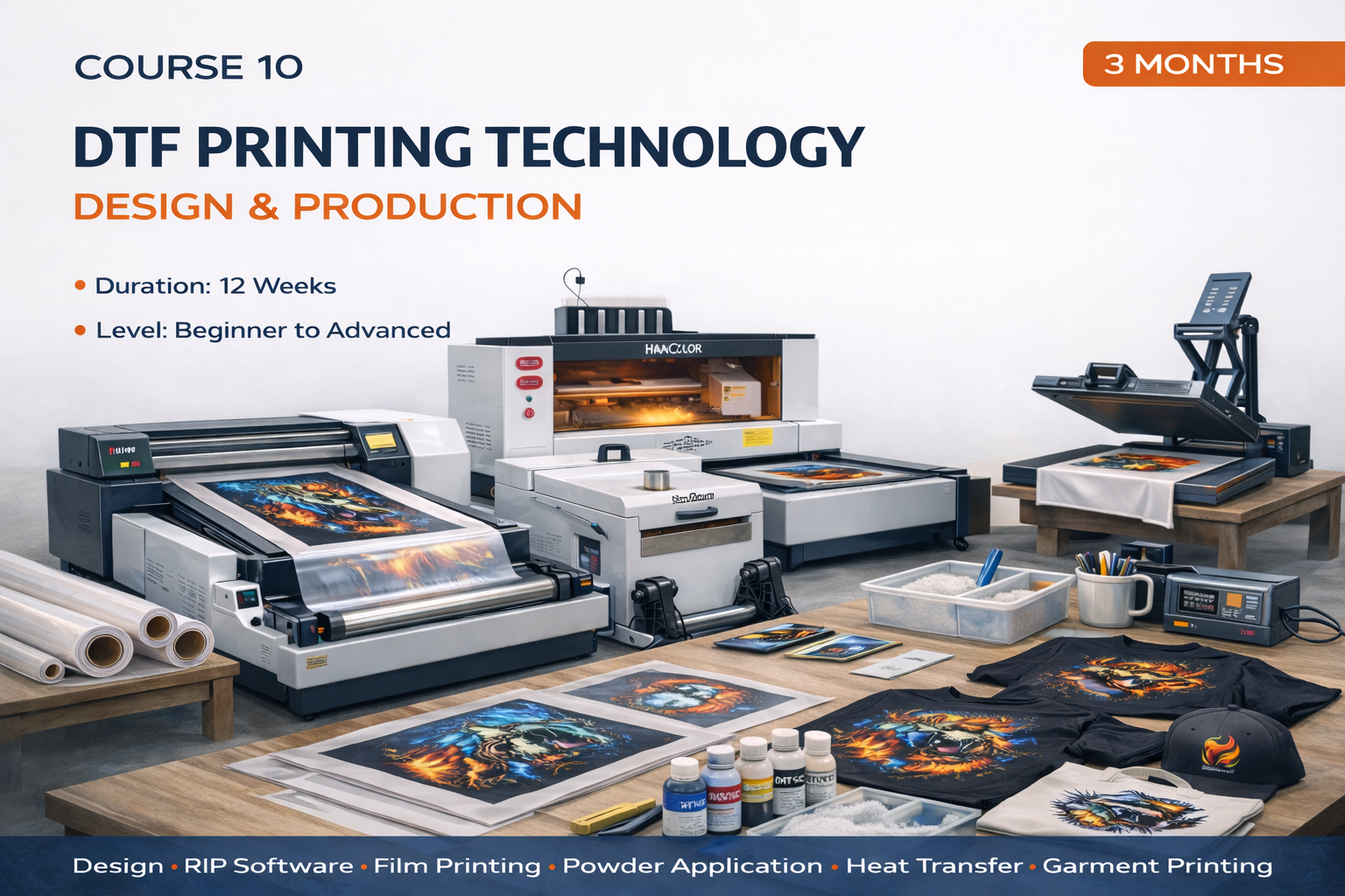 Certificate Course in DTF Printing Technology