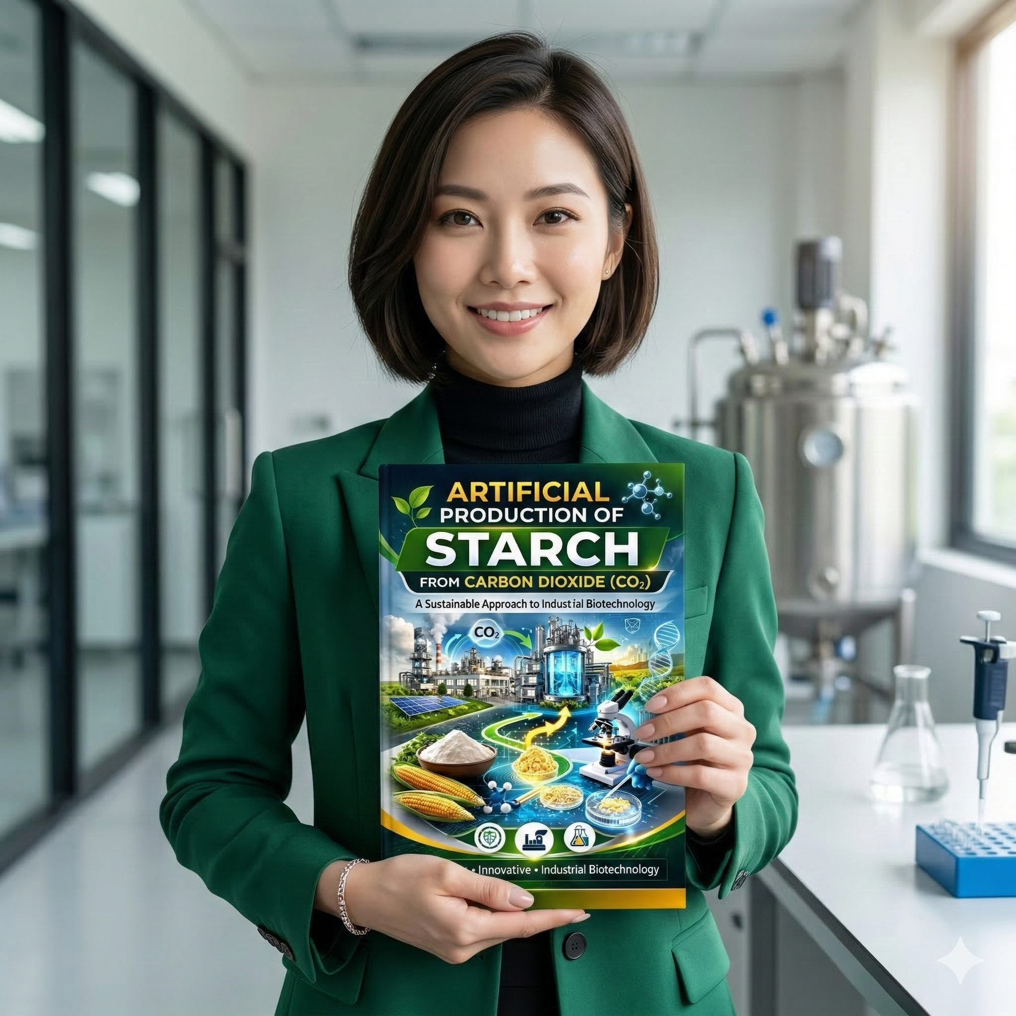 Artificial Production of Starch from Carbon Dioxide (CO₂) Industrial Biotechnology, Carbon Capture Utilization & Sustainable Manufacturing