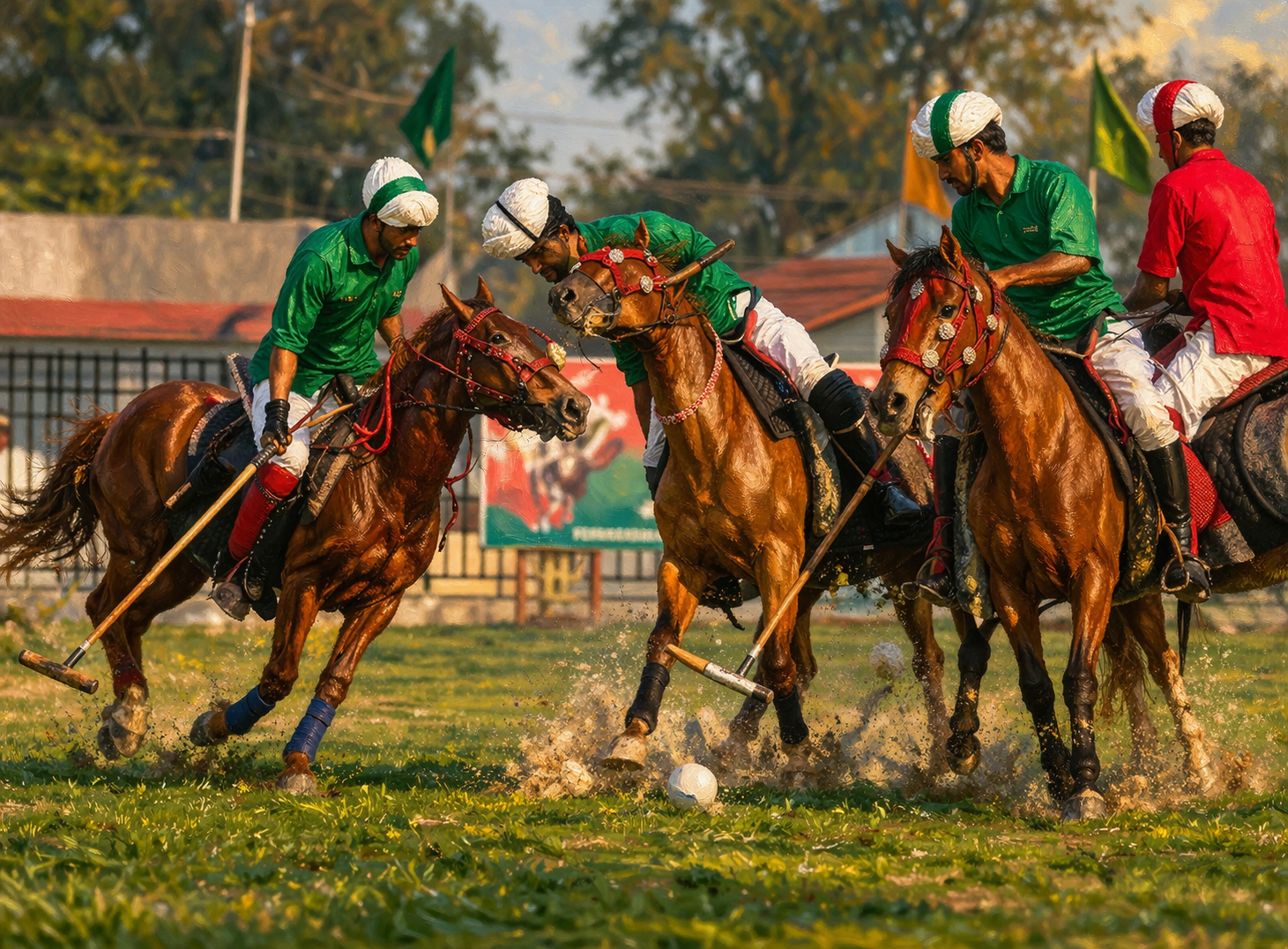 Sagol Kanjei (Polo) – AI Generated Cultural Art Print