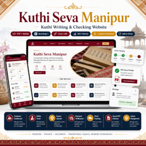 Kuthi Writing & Checking Website PHP MySQL | Kuthi Seva Manipur Web App