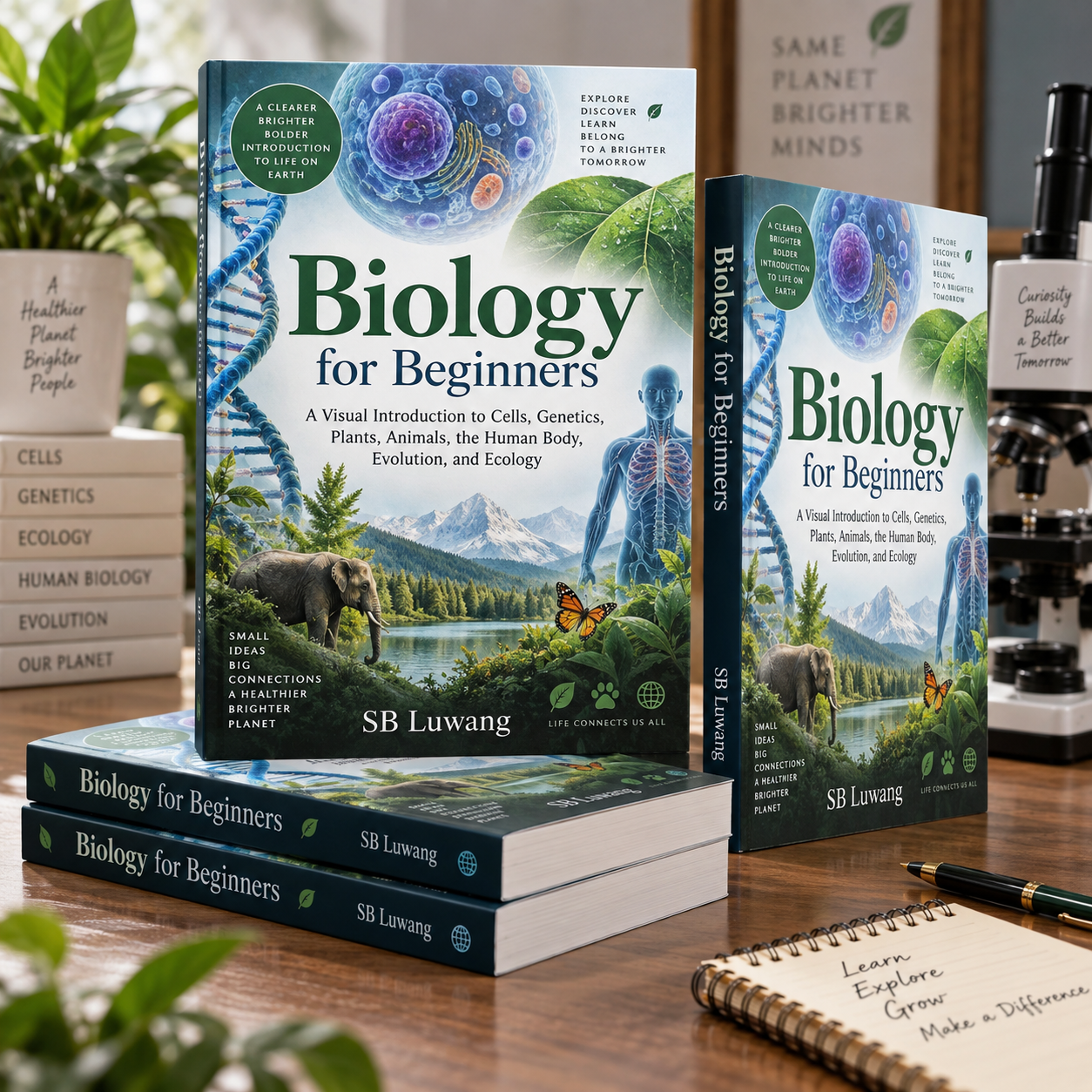 A Visual Introduction to Cells, Genetics, Plants, Animals, the Human Body, Evolution, and Ecology