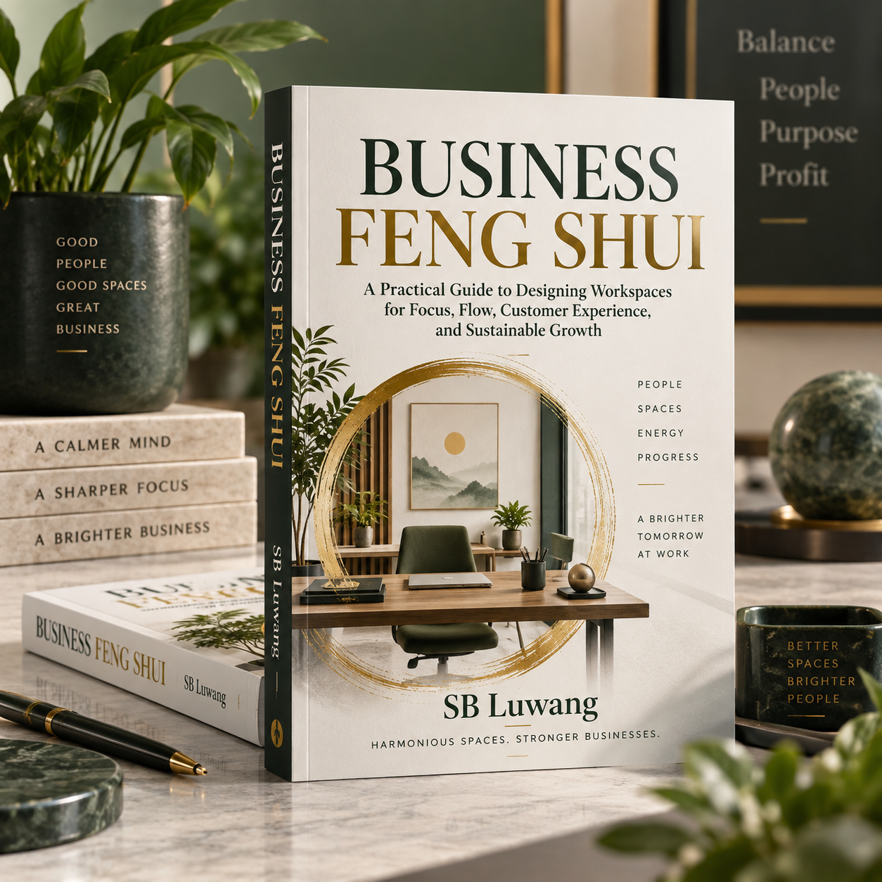 Business Feng Shui: A Practical Guide to Designing Workspaces for Focus, Flow, Customer Experience, and Sustainable Growth