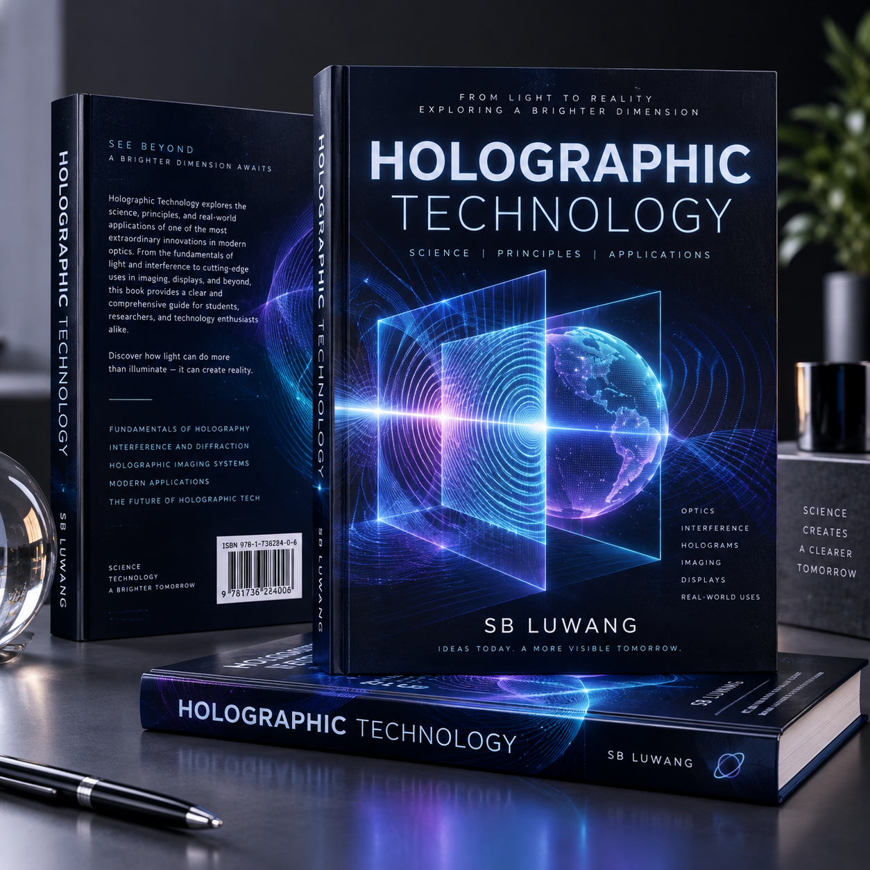 Principles, Digital Holography, 3D Displays, AR/VR, Metasurfaces and the Future of Light