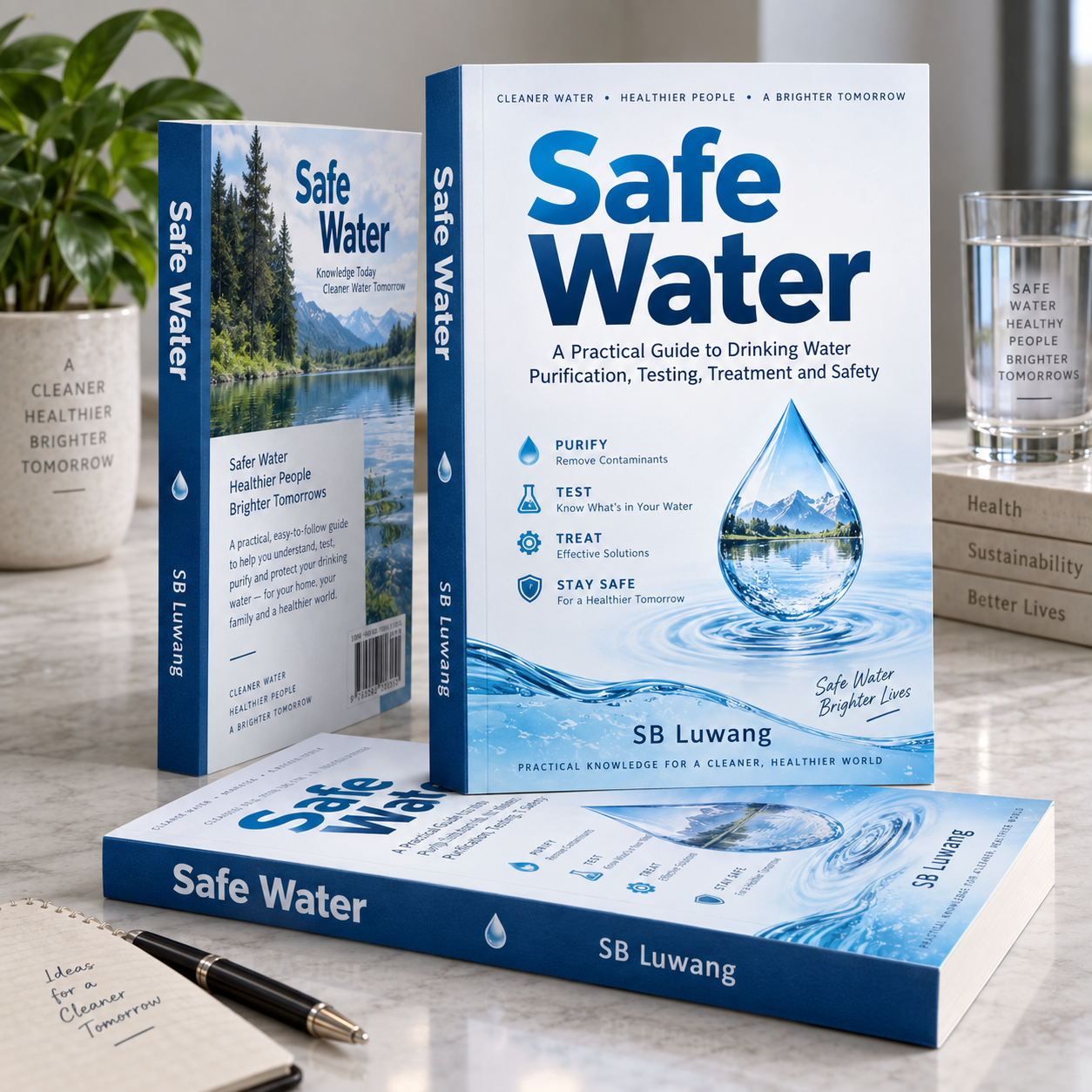Safe Water: The Complete Guide to Drinking Water Purification, Testing, Filtration, RO, UV, Disinfection & Water Safety