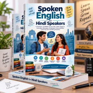 Spoken English for Hindi Speakers – 12-Week Practical Course with Hindi Support